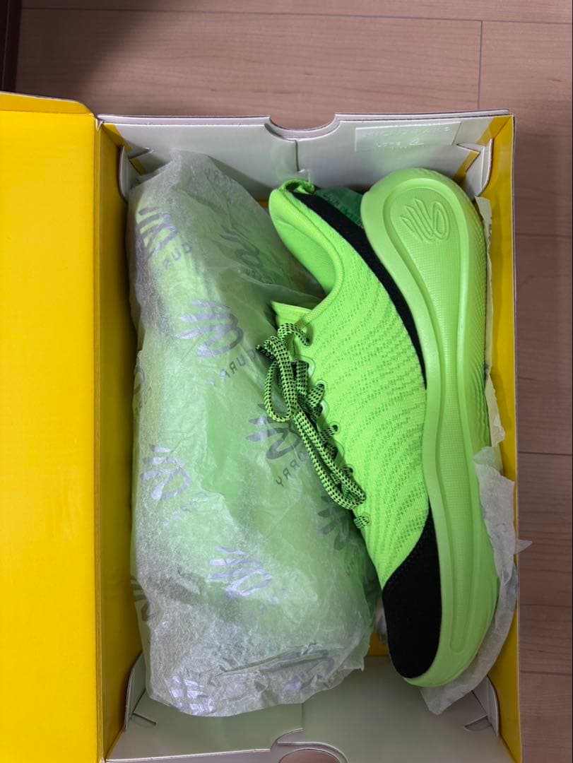 バスケットボールシューズ 26.5cm ライムグリーン/ブラック