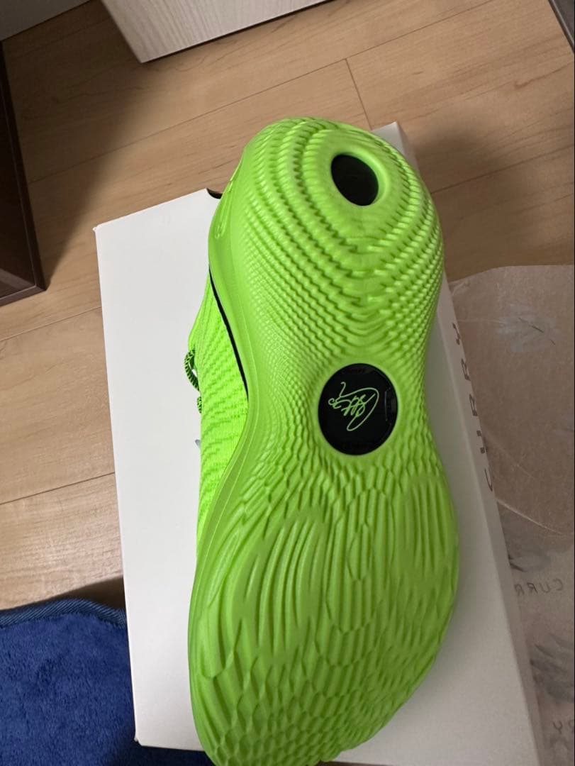 バスケットボールシューズ 26.5cm ライムグリーン/ブラック