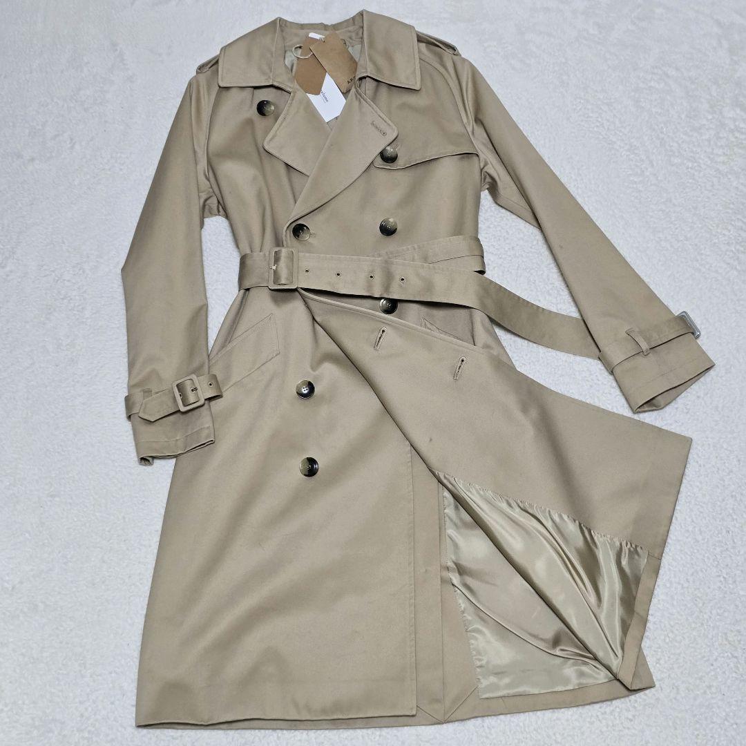 【新品未使用タグ付き】A.P.C. ベージュ トレンチコート 新品未使用　就活