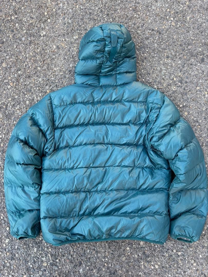 mont-bell ライトアルパインダウンパーカー　ブルーグリーン　Lサイズ