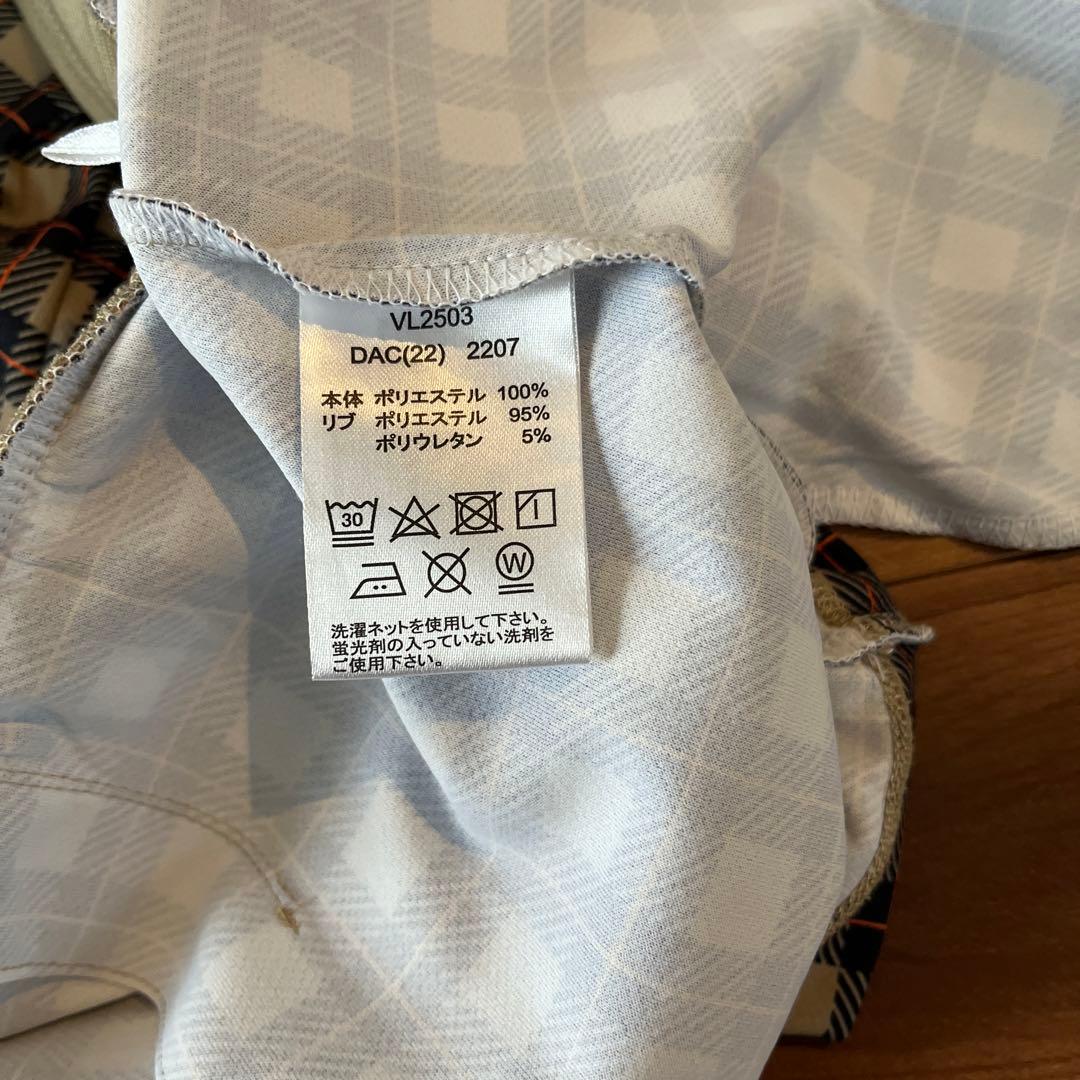 フィラ ウインザーコラボ ベージュチェック 上下セット 試着のみ