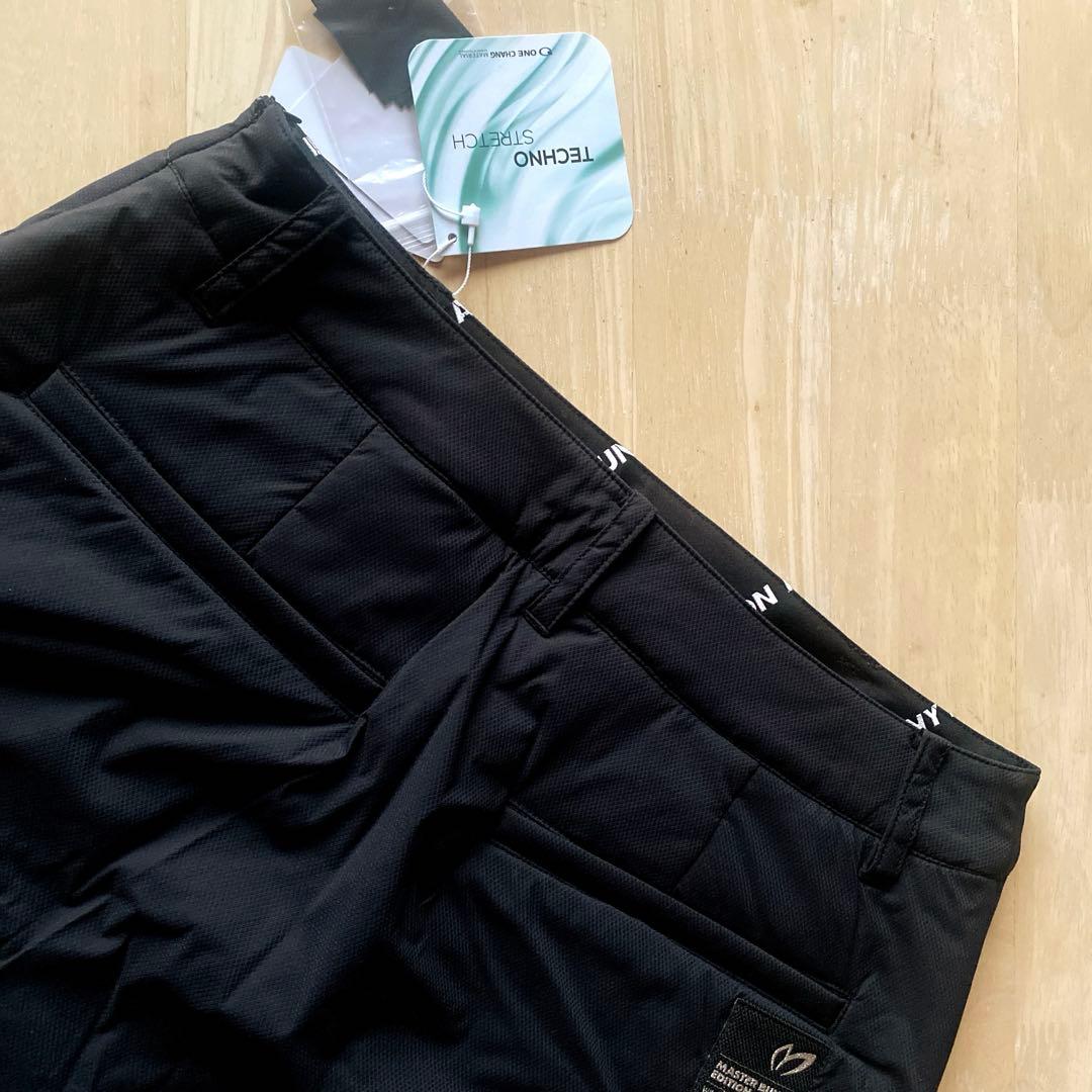 パーリーゲイツ☆新品 マスターバニー 中綿入り ストレッチ 防寒 スカート