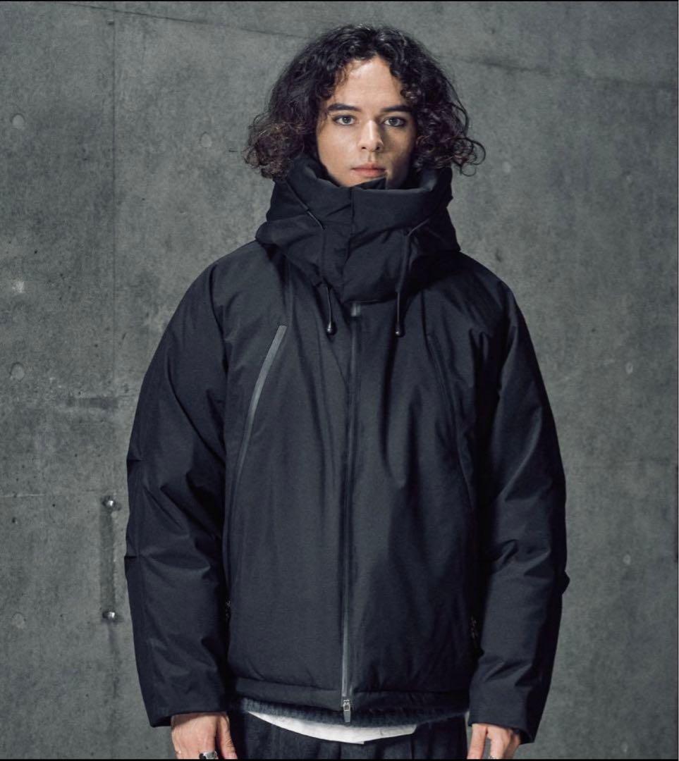 試着のみ Casper John バラクラバダウンジャケット　M ブラック 黒