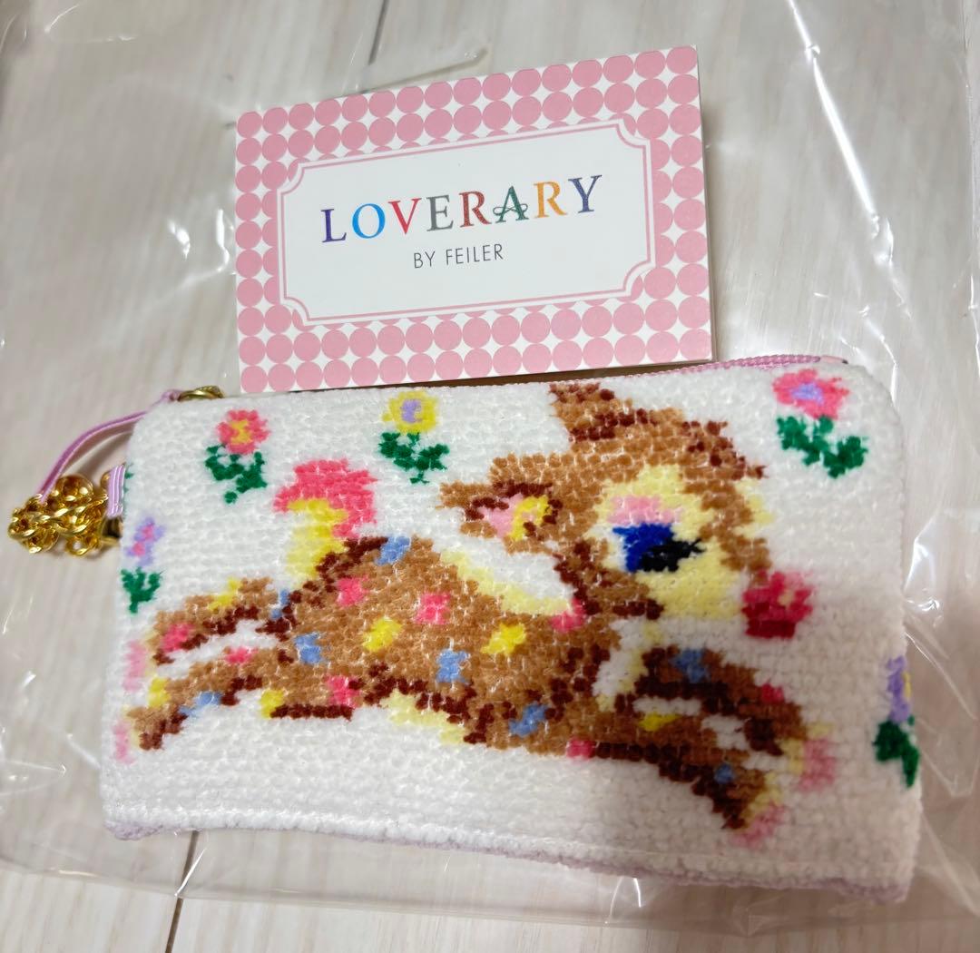LOVERARY ツンツンバンビーノ　キー&カードポーチ【新品】
