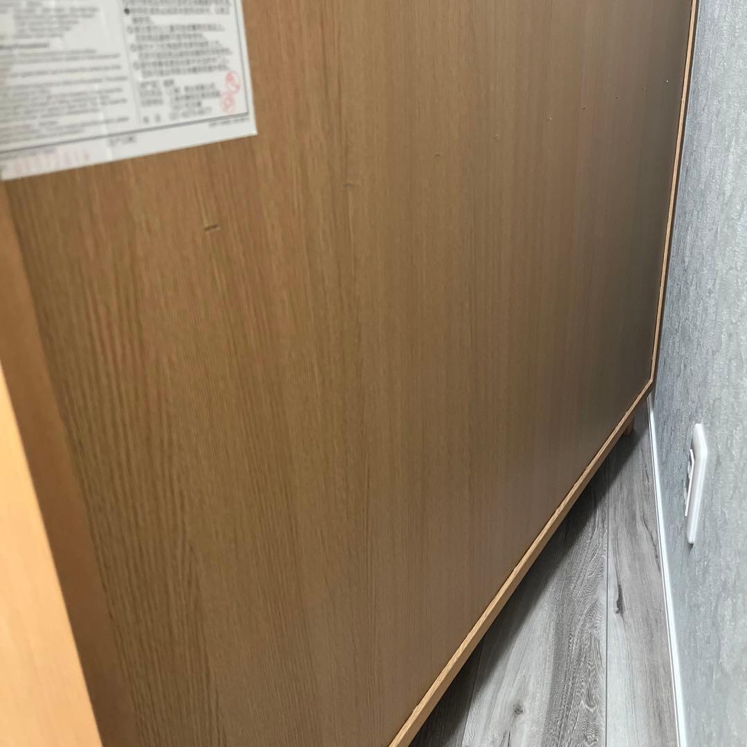 無印良品　オーク材　キャビネット