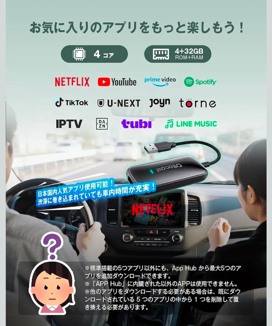 オットキャストOttocastPlay2VideoUltra+リモコン付きセット