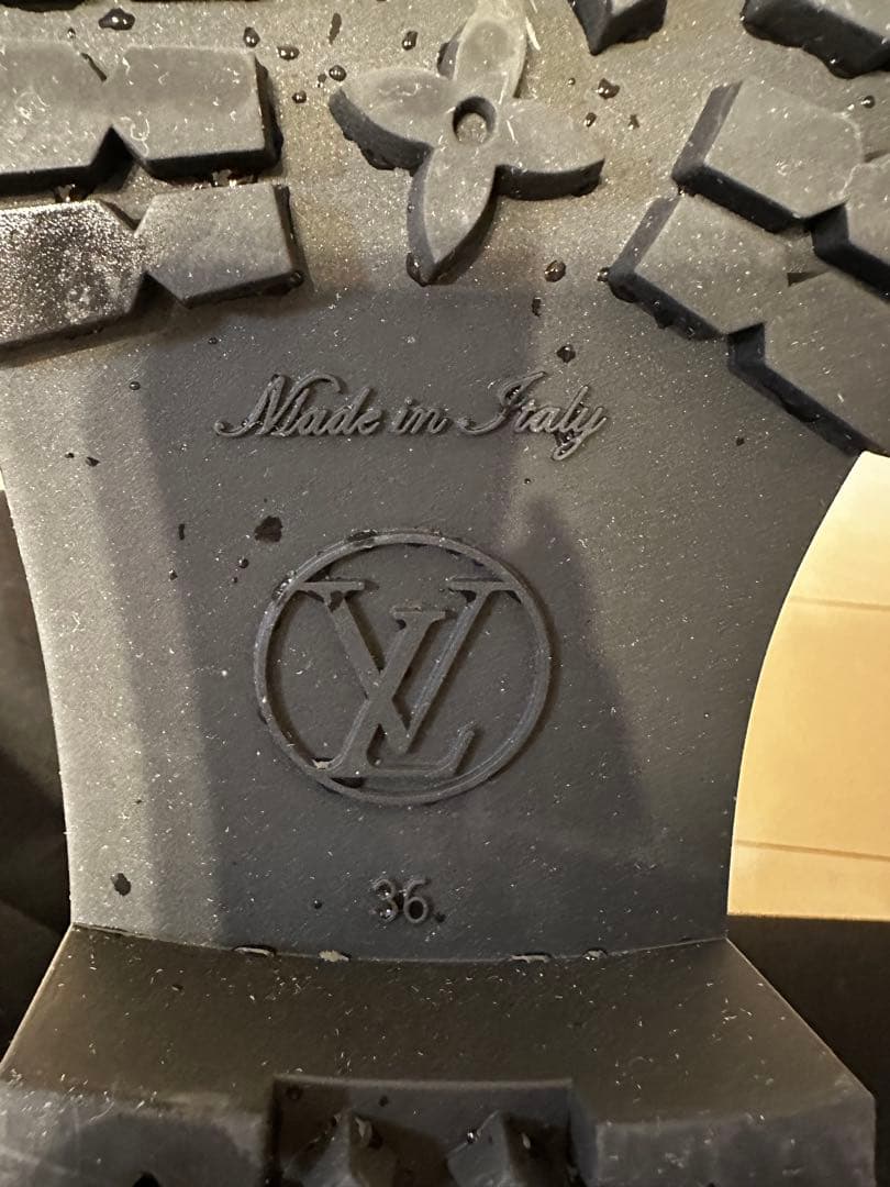 【LOUIS VUITTON】ルイヴィトン　ドロップス　レインブーツ　モノグラム