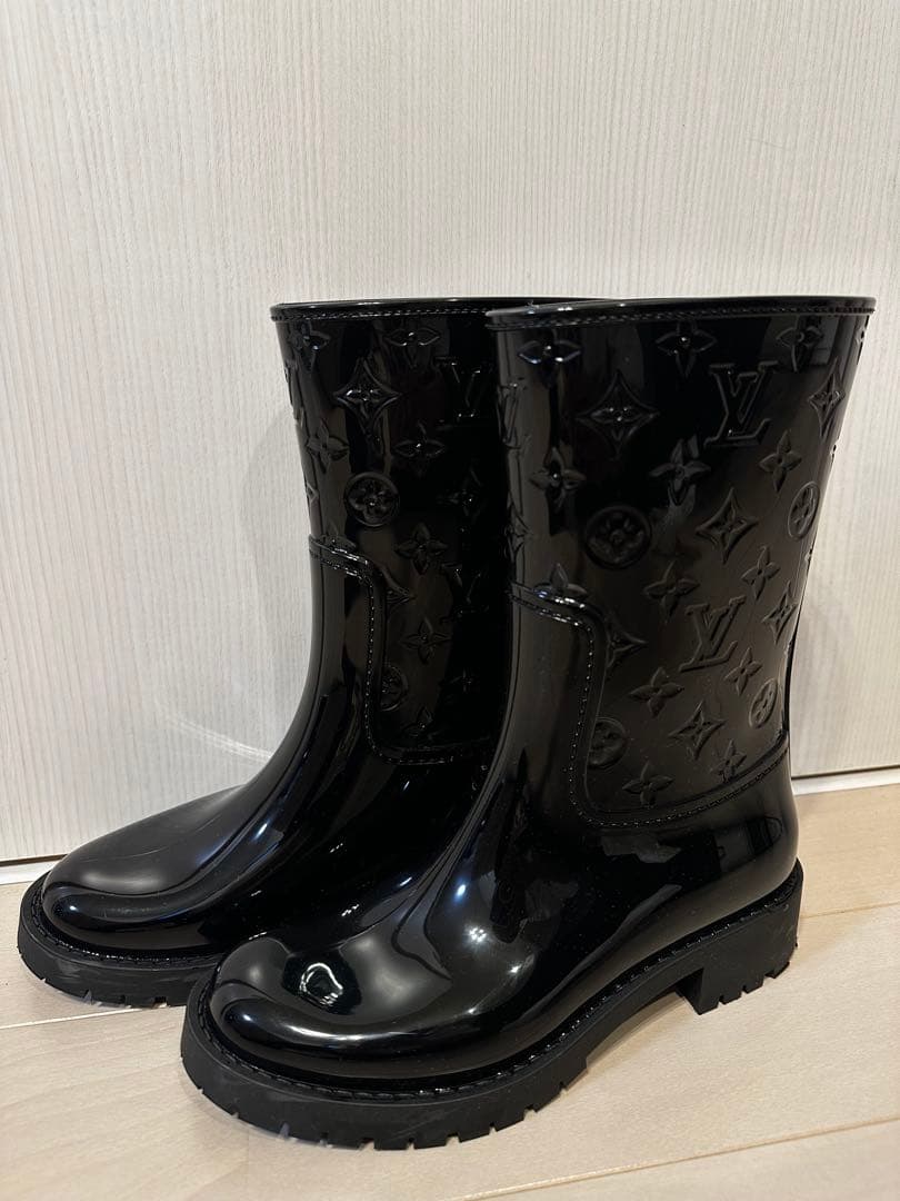 【LOUIS VUITTON】ルイヴィトン　ドロップス　レインブーツ　モノグラム