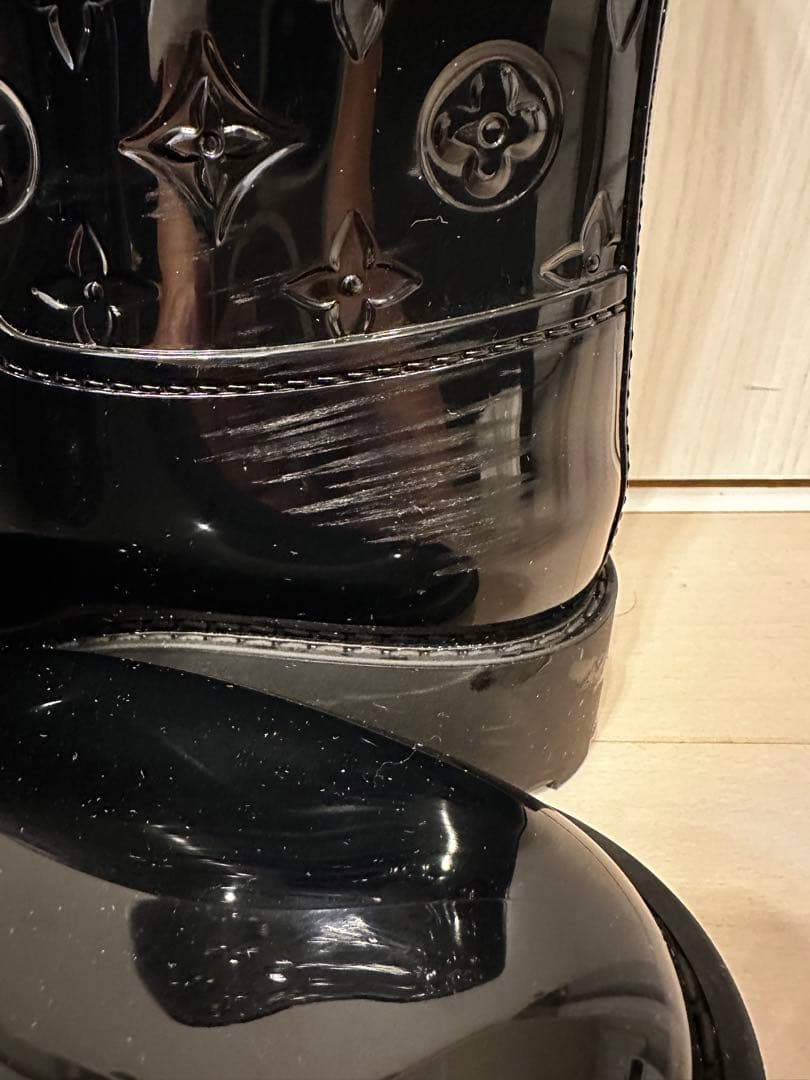【LOUIS VUITTON】ルイヴィトン　ドロップス　レインブーツ　モノグラム