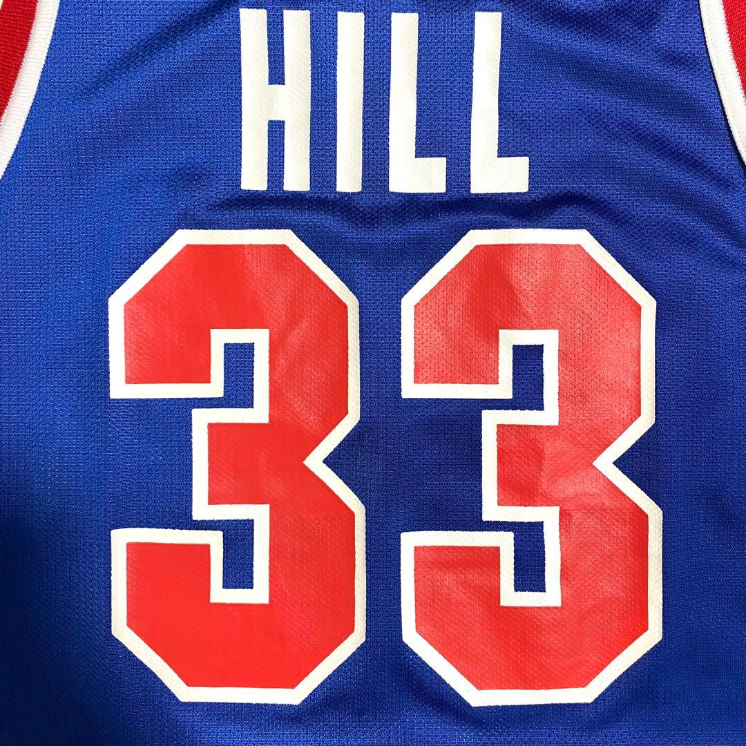 champion NBA ピストンズ チャンピオン グラントヒル ユニフォーム