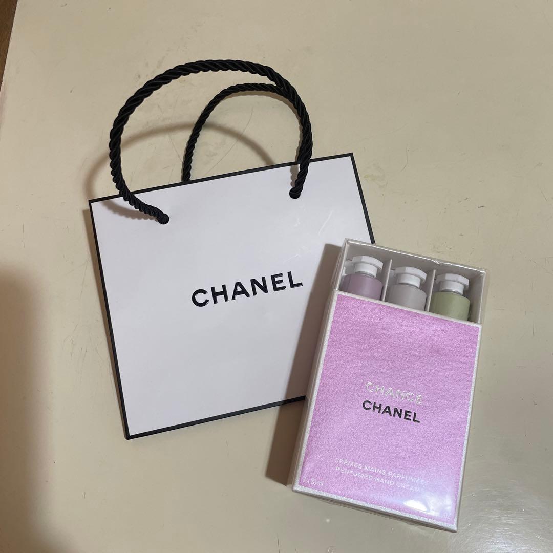 CHANEL ハンドクリーム　チャンス　新品　３本セット 3本セット】CHANEL CHANCEチャンスハンドクリームHand Creams (CHANEL