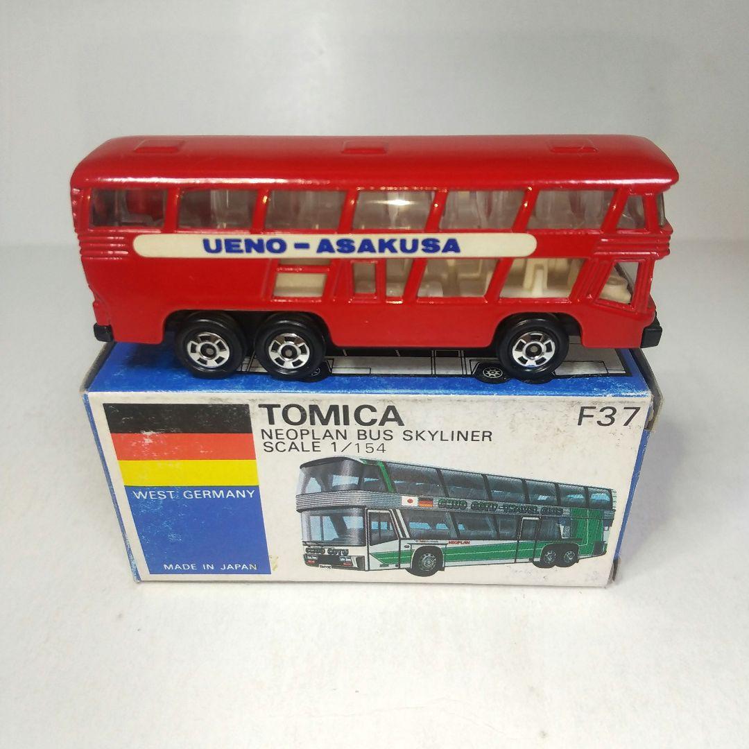 3969)トミカ 青箱 日本製 ネオプラン バス スカイライナー 上野-浅草