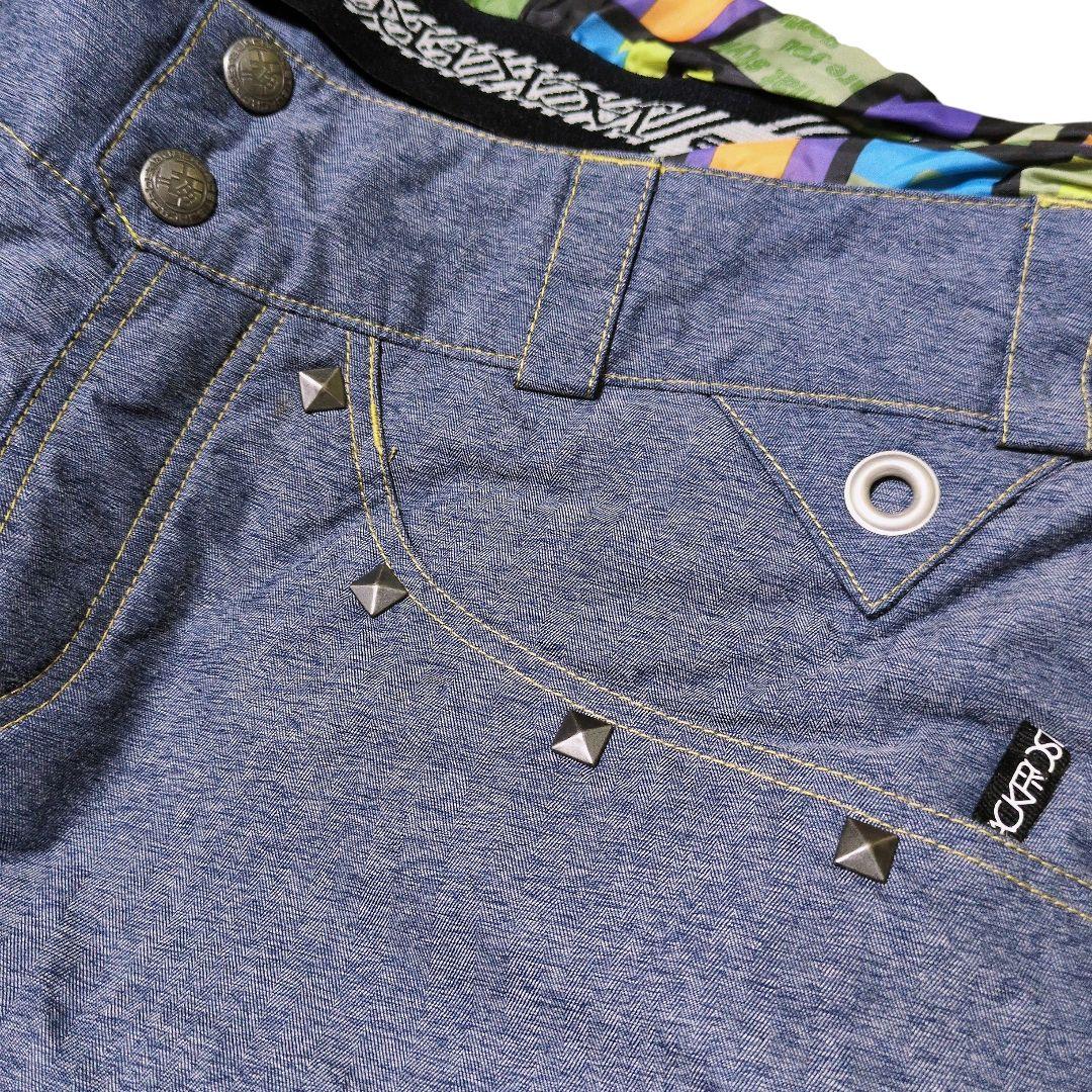 【クリーニング済】JACK FROST 13 スノーボードウェア 上下セット L