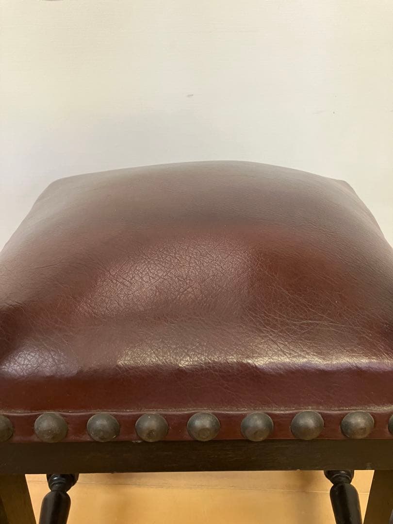 アンティーク　ハイバックチェア　アンティークチェア　検】イタリア　イギリス　鋲打