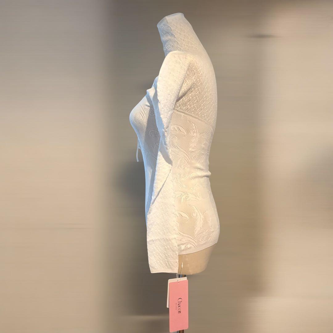 チャコット スワンハイネックニットトップス スポーツ ダンス・バレエ