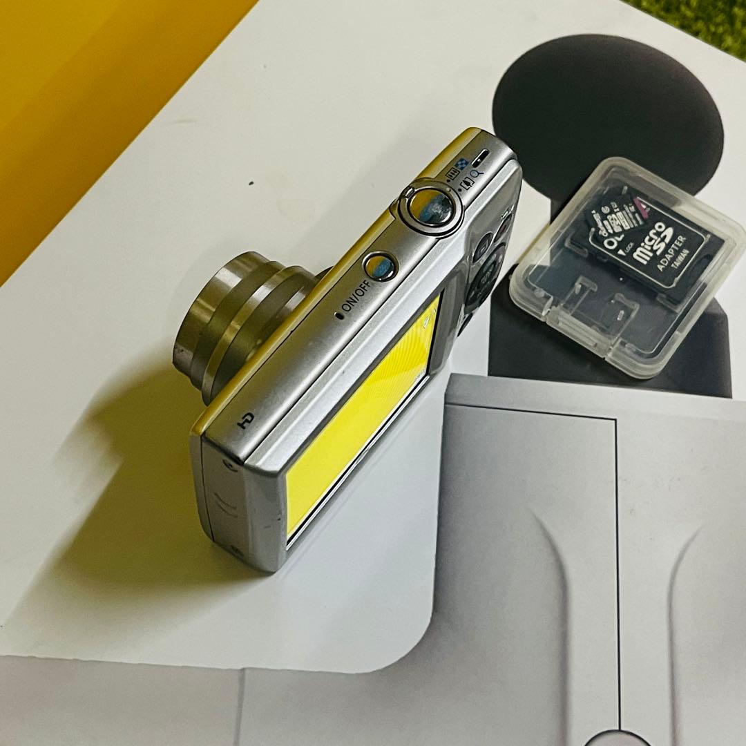 デジカメ Canon PowerShot ELPH180 動作品SDカード付き