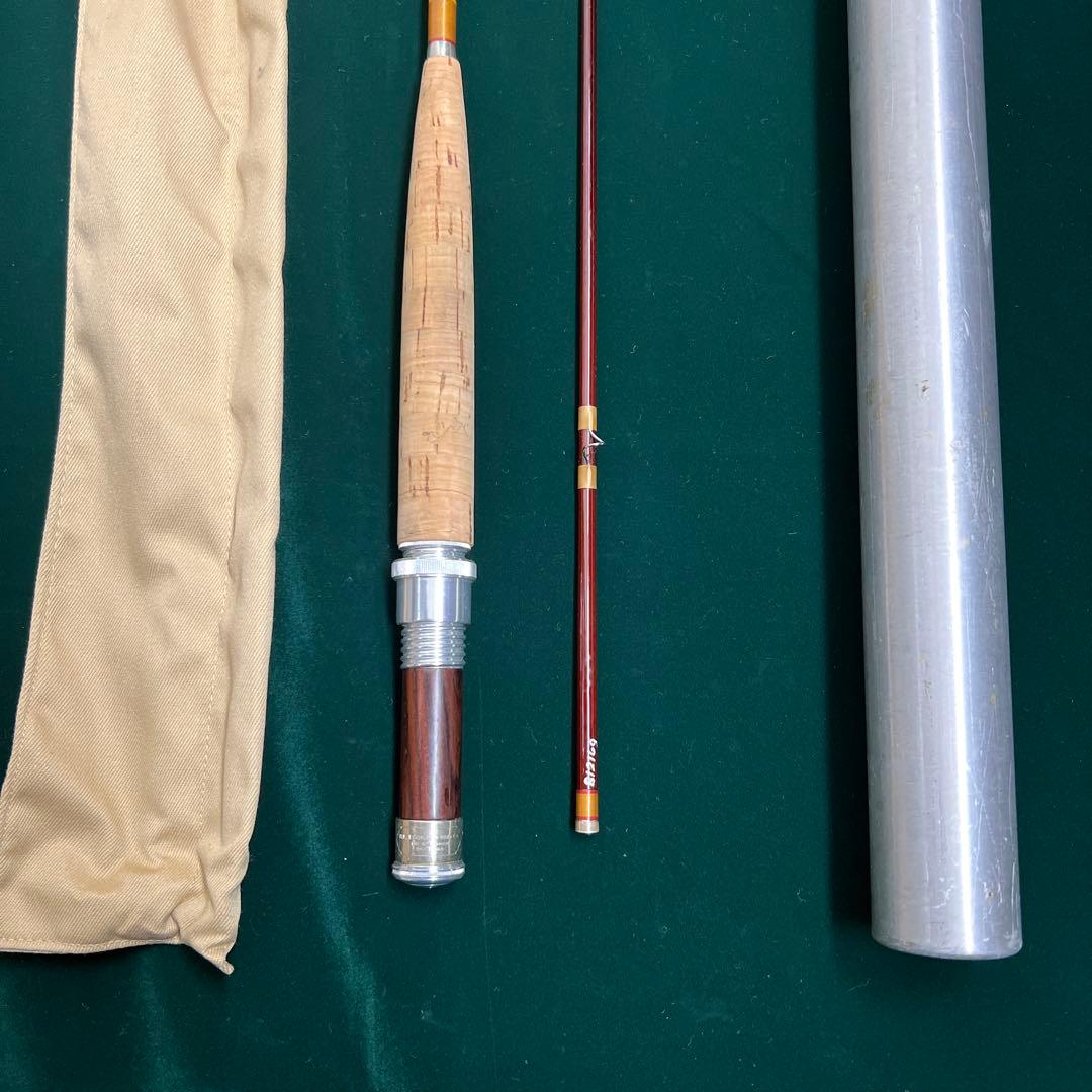 超希少　 レオナルド　カーボンフライロッド　8.6f #6