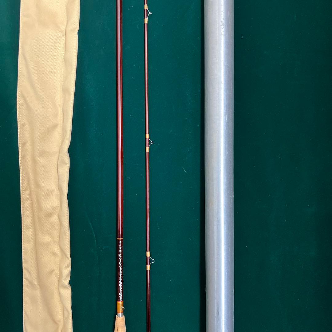 超希少　 レオナルド　カーボンフライロッド　8.6f #6