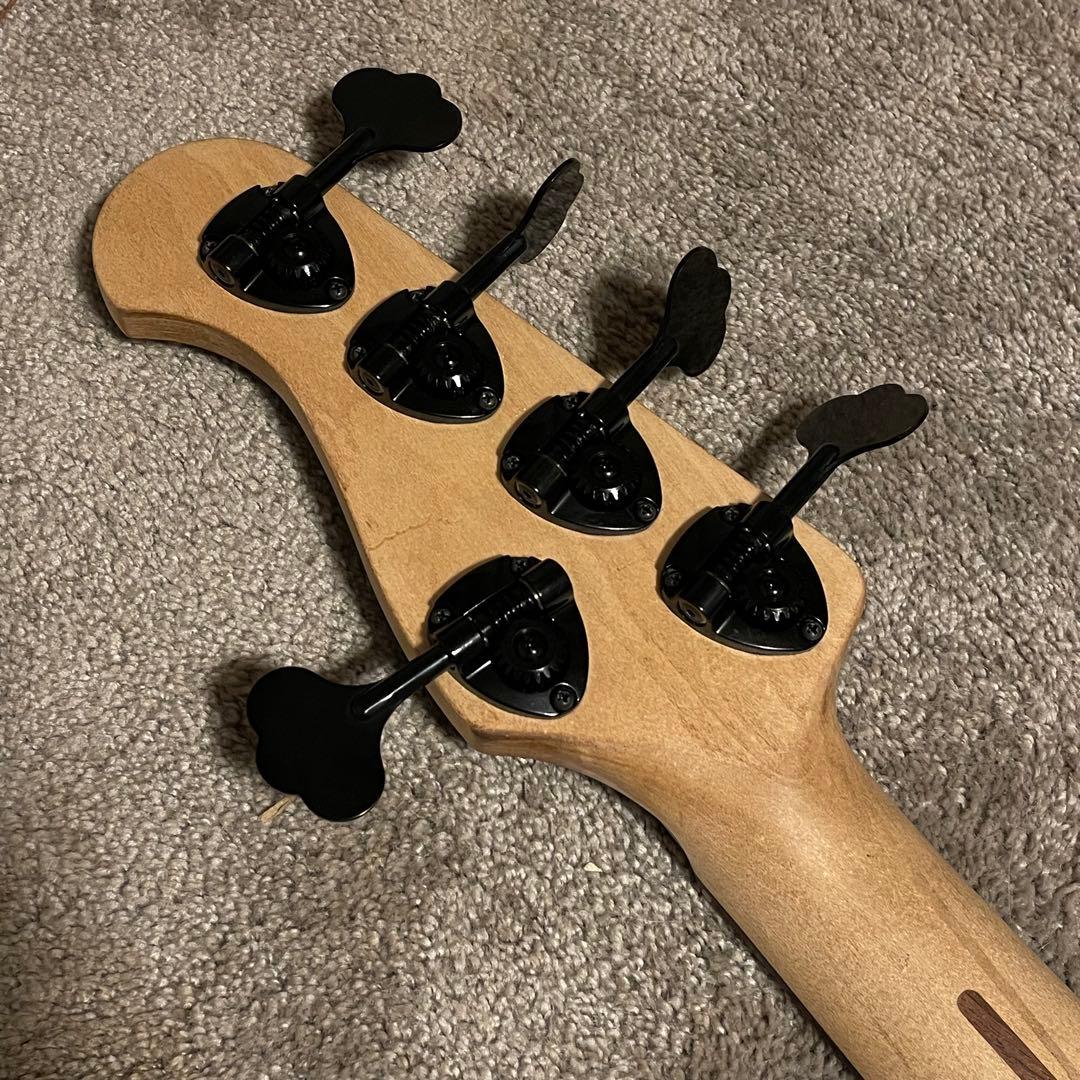 FGN フジゲン 5弦ベース サドウスキーピックアップ アッシュボディ