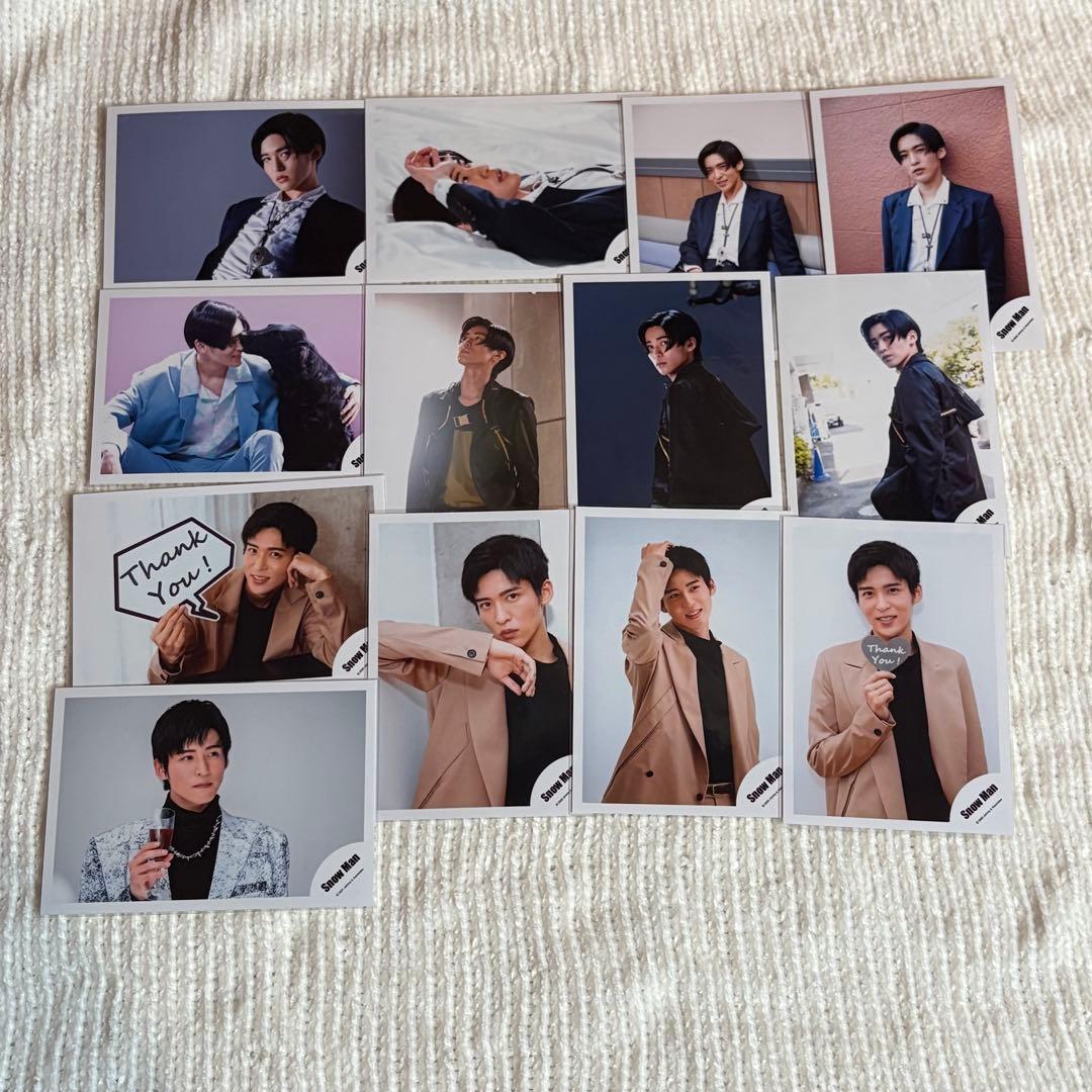 24時間発送、美品】SnowMan目黒蓮公式写真232枚おまけつき 値下げ済み