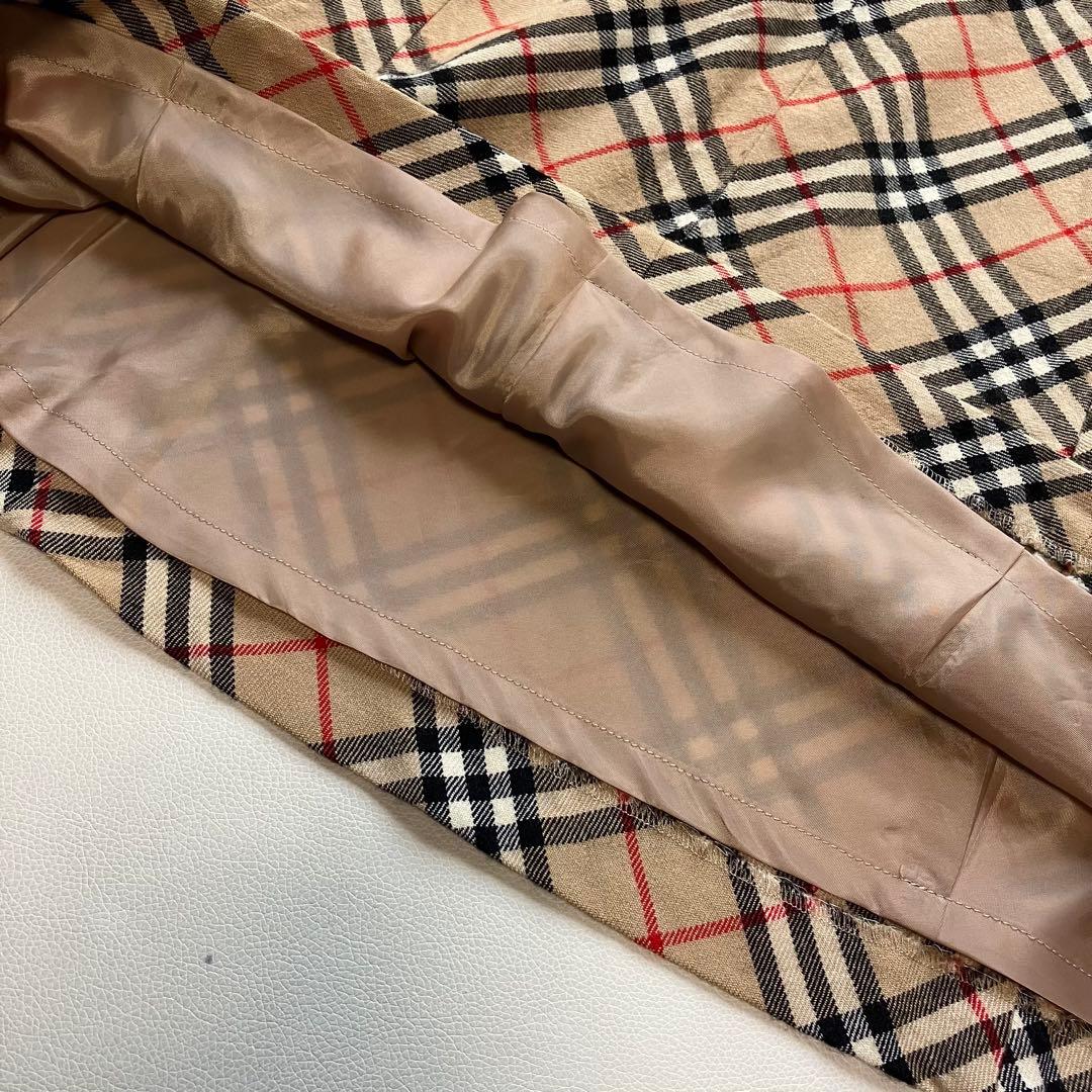 バーバリーブルーレーベル ワンピース ノバチェック 38