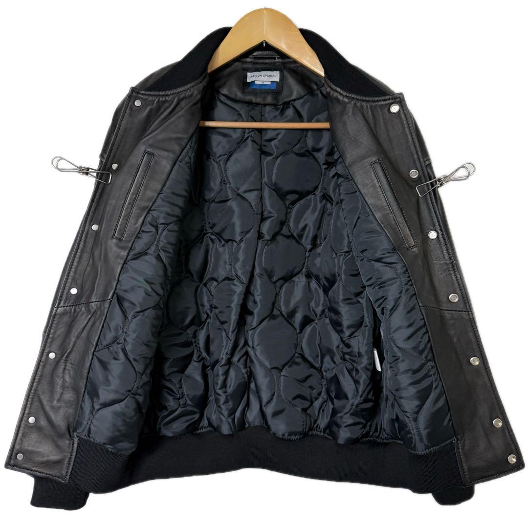 MAISON SPECIAL シープレザー プライム オーバー スタジャン　1