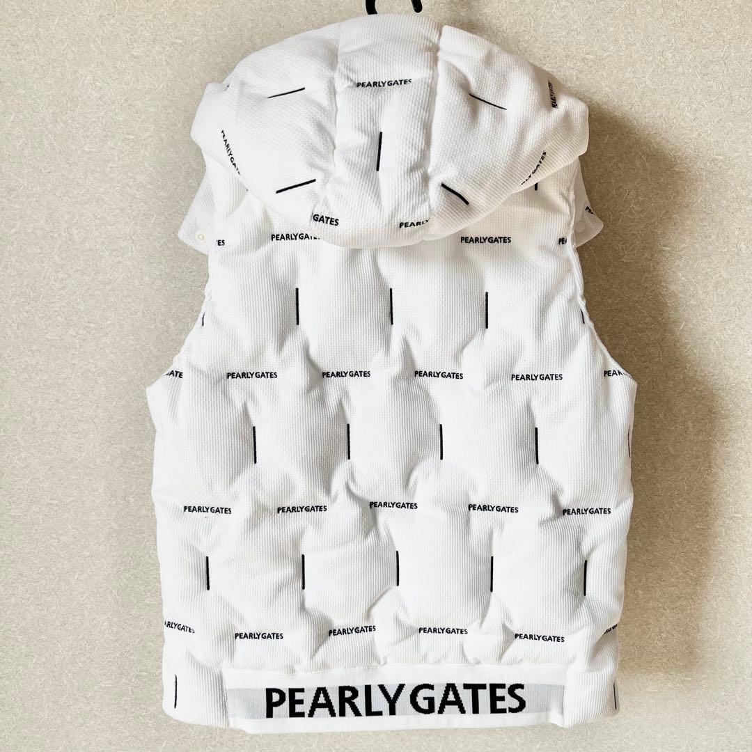 PEARLY GATES 中綿 フルジップベスト フード付き サイズ4