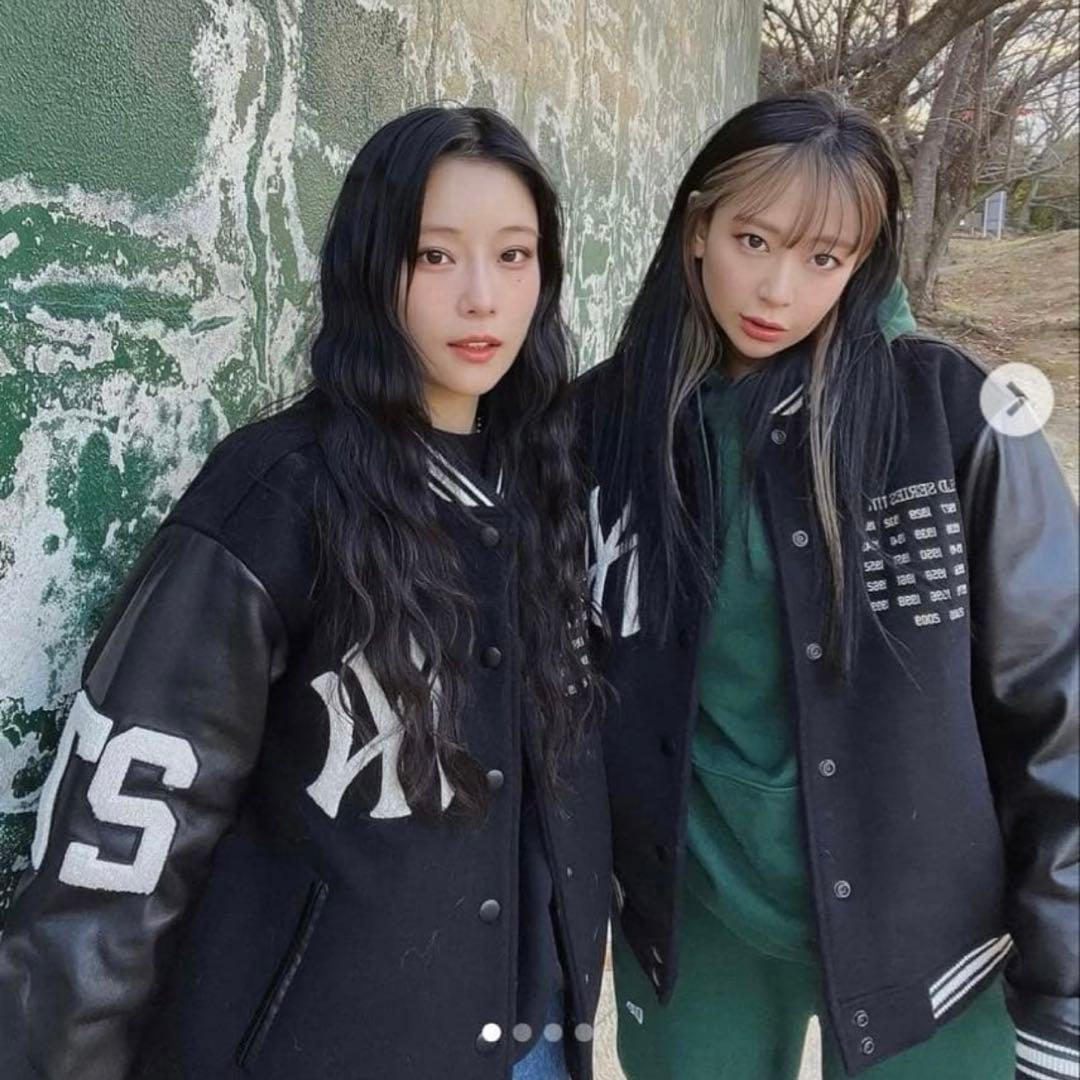 しらぬい 様NEW ERA ヤンキース スタジャン 重盛さとみ着用 希少 黒M.