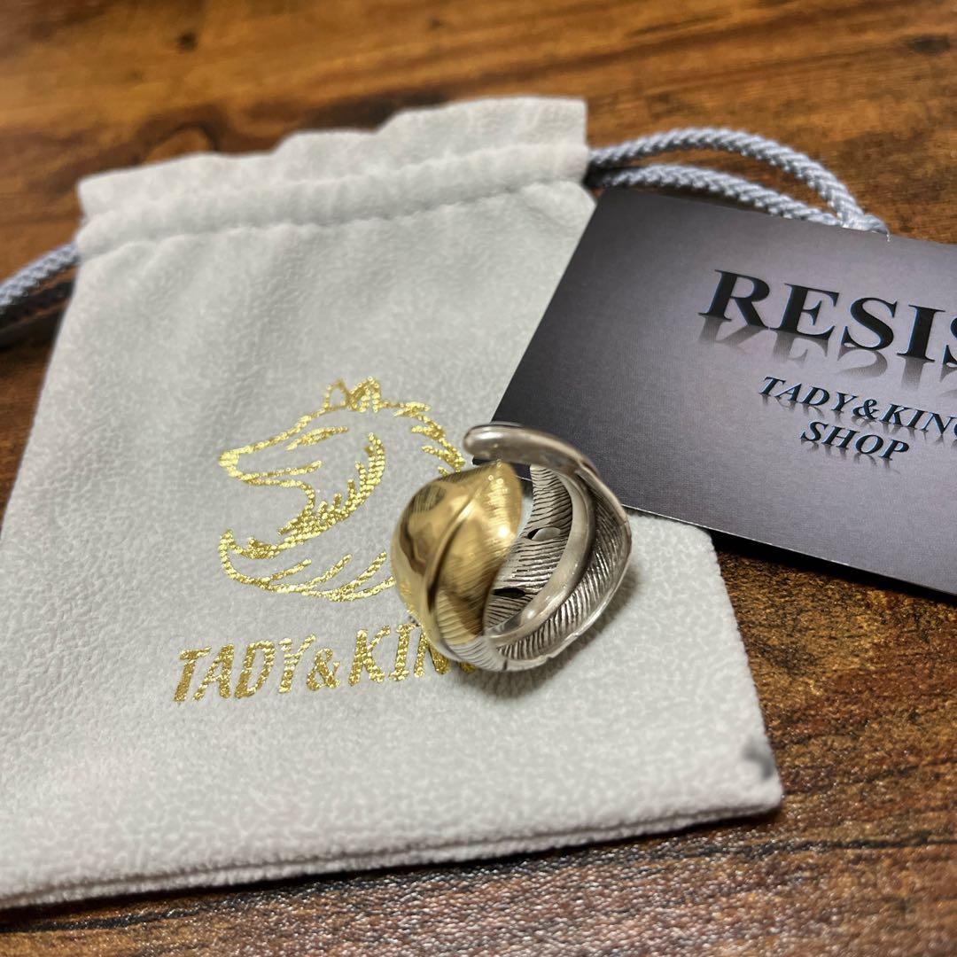 M様専用】tady & king フェザーリング 剣先 先金 K18 - メルカリ