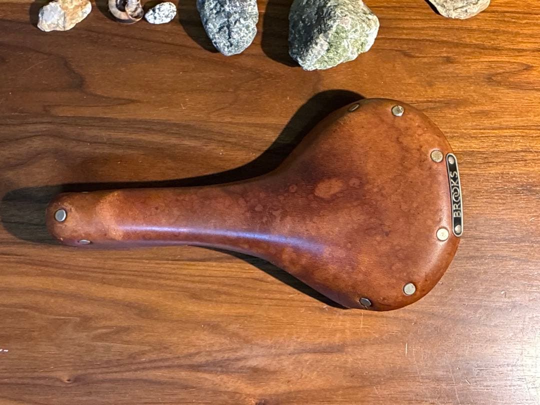 [ヴィンテージ] BROOKS B15 SWALLOW CHROME 本革サドル