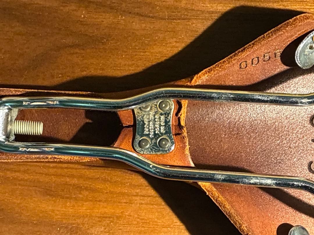 [ヴィンテージ] BROOKS B15 SWALLOW CHROME 本革サドル