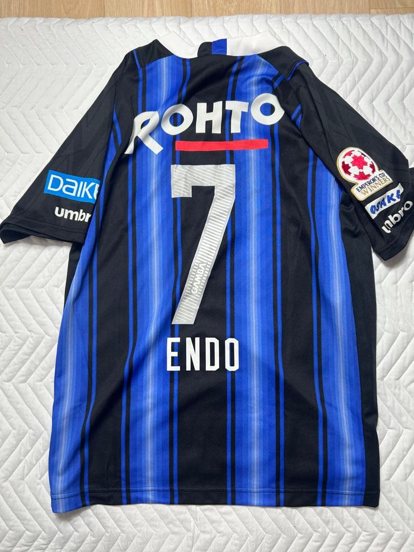 天皇杯チャンピオンパッチ付き】遠藤保仁 ＃7 ガンバ大阪 2015（H