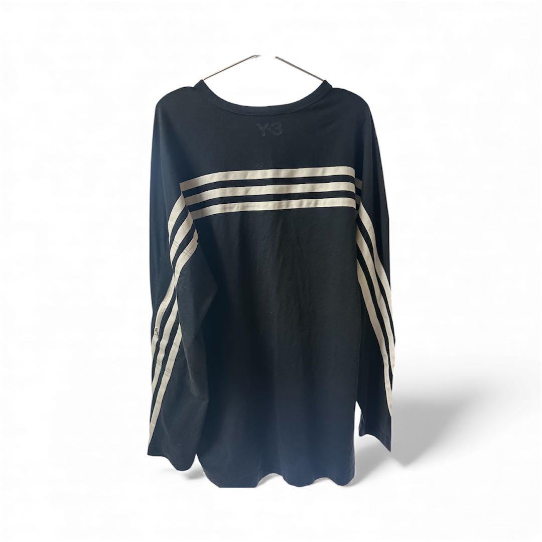 Y3 adidas yohjiyamamoto】ロンT Lサイズ