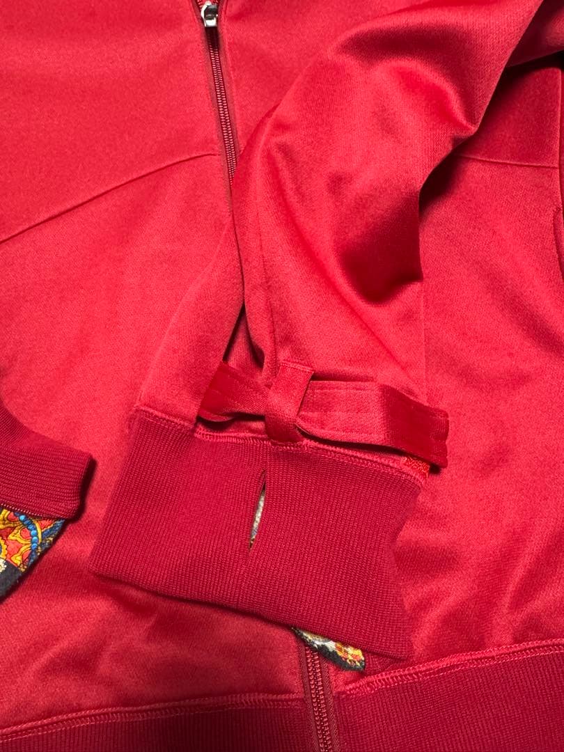 【Mサイズ】Leh レー ジップトラックブルゾン　赤　トラックジャケット