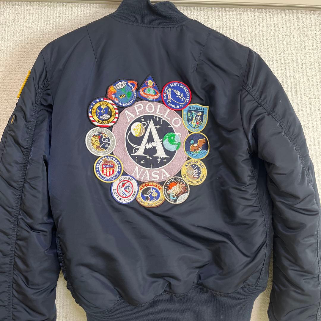 alpha industries　NASA アポロ MA-1ジャケット