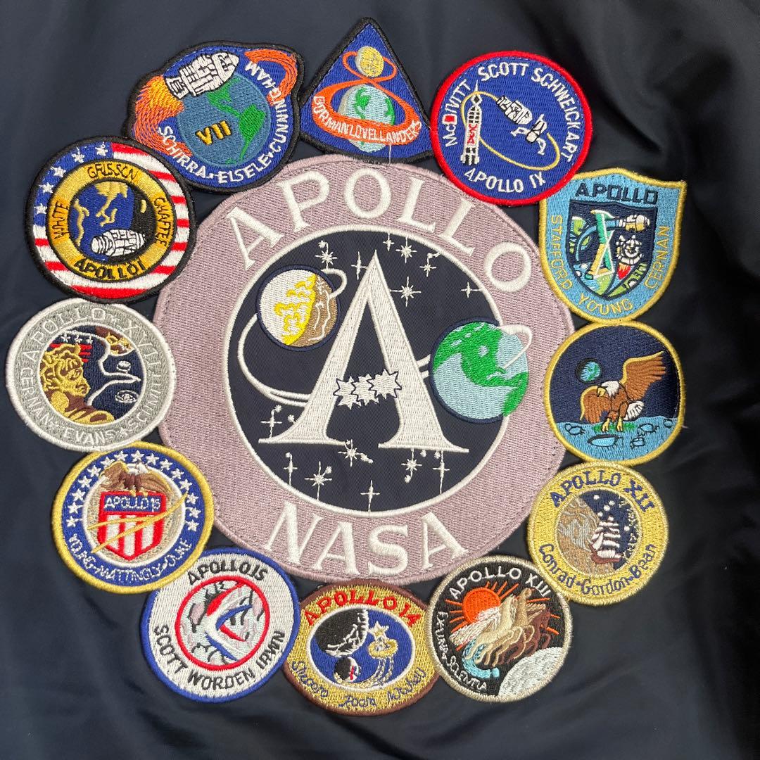alpha industries　NASA アポロ MA-1ジャケット