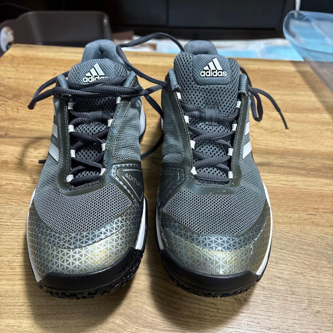 アディダス　テニスシューズ　25.0cm (未使用品)