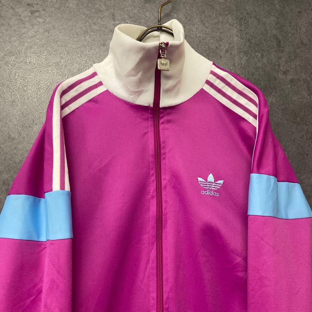 《ユーロ古着》ATPフランス製 アディダス トラックジャケット ロゴ刺繍 XL程