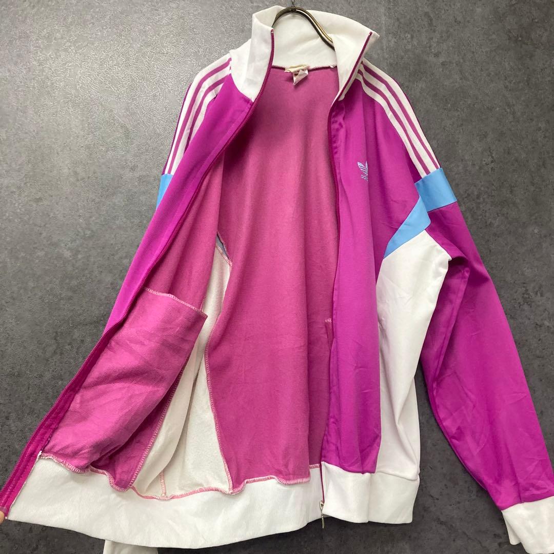 《ユーロ古着》ATPフランス製 アディダス トラックジャケット ロゴ刺繍 XL程