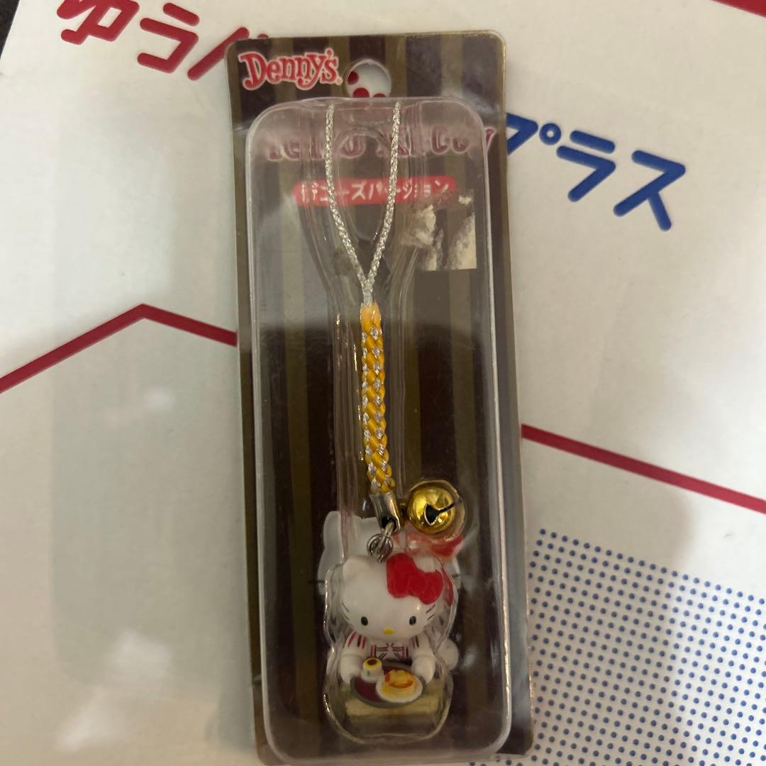 ハローキティ 根付 デニーズバージョン
