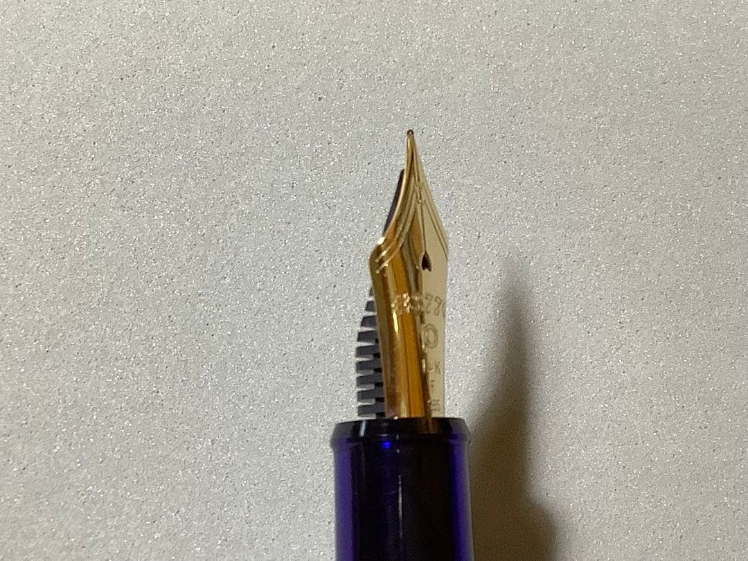 プラチナの万年筆 3776　シャルトルブルー　ペン先: F　【おまけ有り】