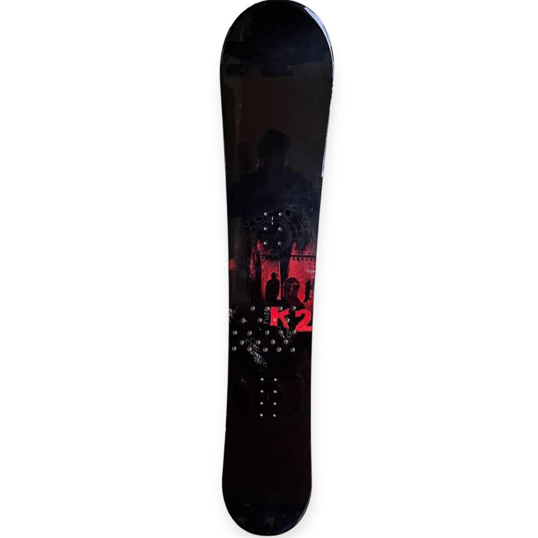 K2 スノーボード 黒/赤 153センチ - メルカリ