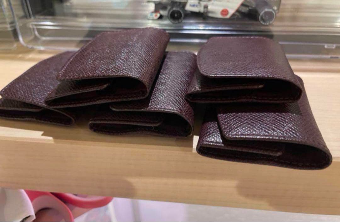 ⭕️正規品 ルイ・ヴィトン カフス 革ケース 5セット ブラウン