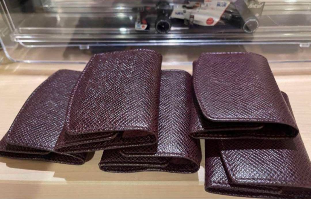 ⭕️正規品 ルイ・ヴィトン カフス 革ケース 5セット ブラウン