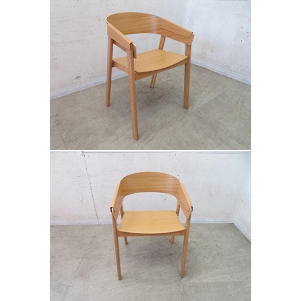 まる展示品■北欧■デンマーク■MUUTO■オーク材■カバーチェア