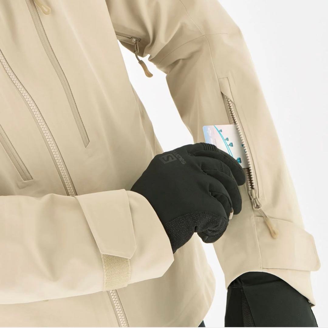 Salomon QST メンズ　スキー/スノーボードシェールジャケット　Mサイズ