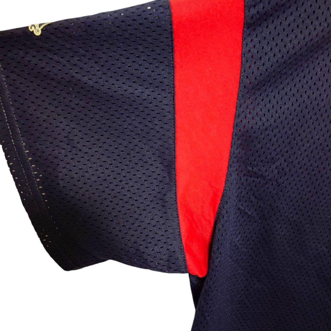 Majestic USA製 MLB Red Sox ベースボールシャツA3516