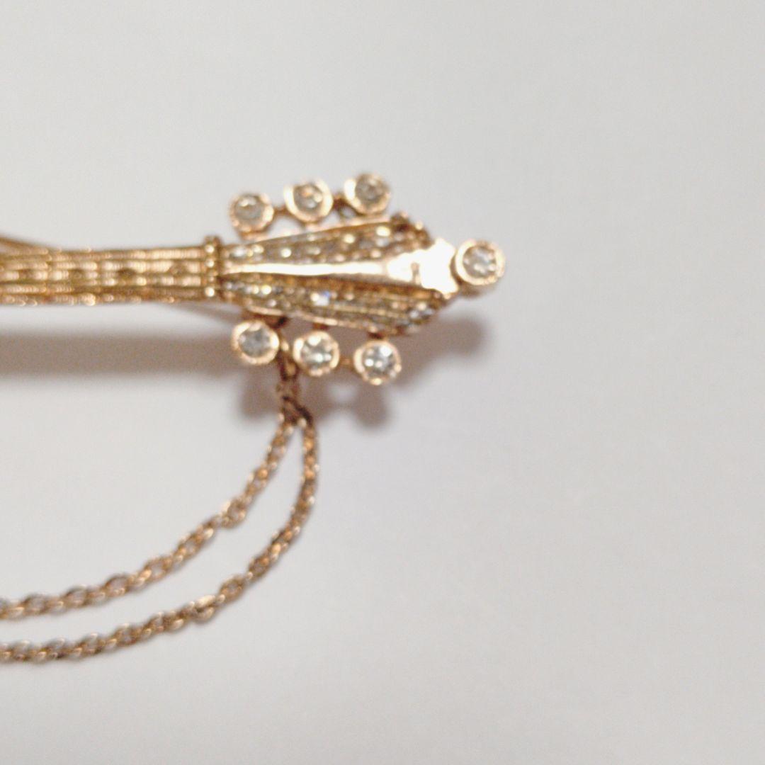 希少 ロバートマンデル ブローチ ギター 音楽楽器 ヴィンテージ