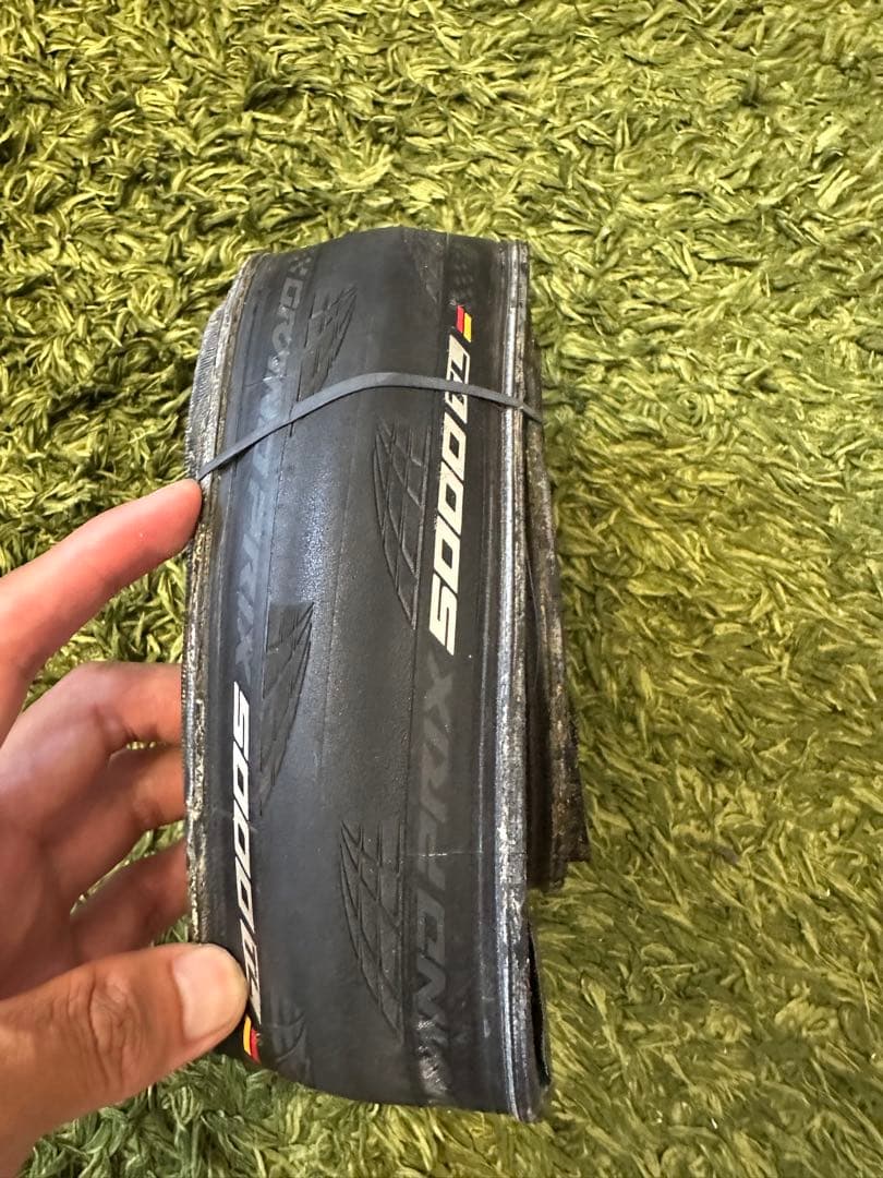 グランプリ5000as tr 700x25C ブラック　チューブレス
