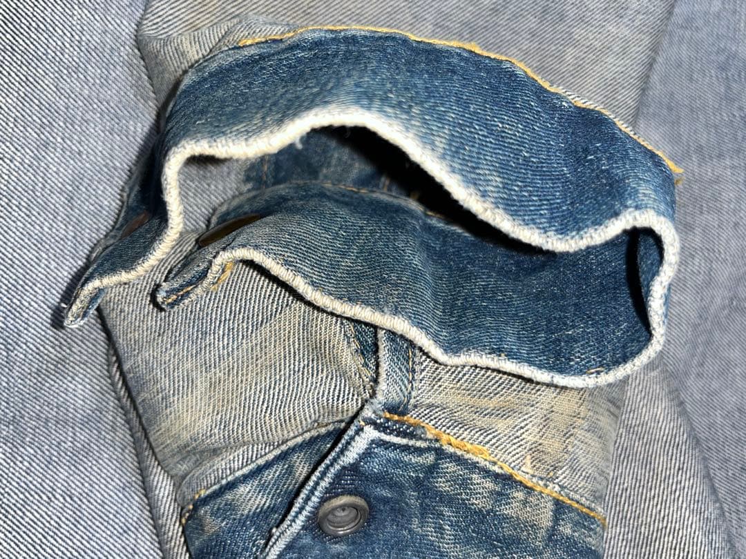 50s Wrangler 希少 111mj 縦ベル size42デニムジャケット